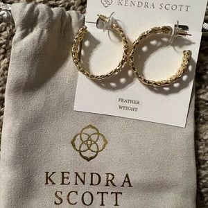Kendra Scott hoop earrings